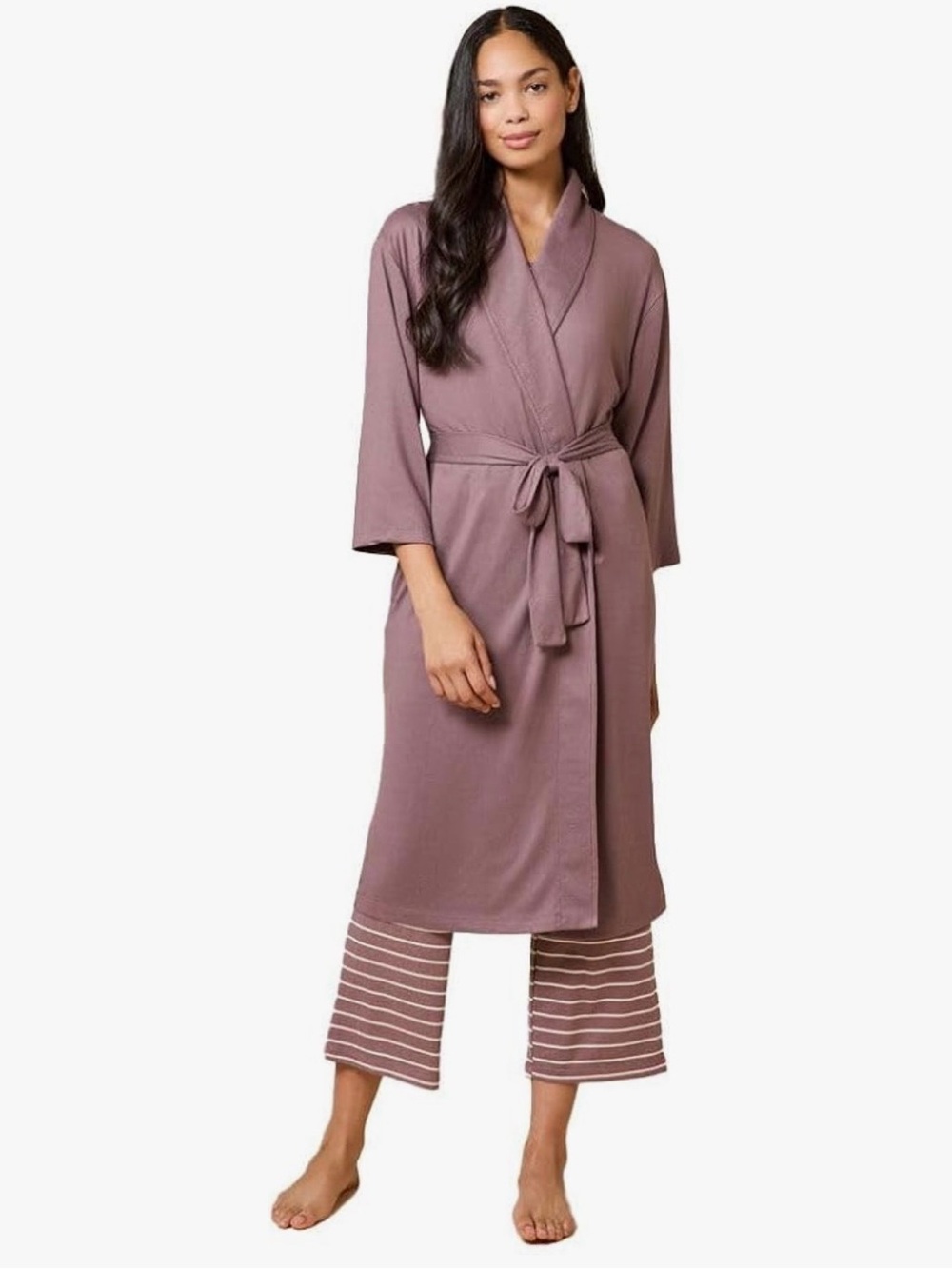 NWOT Softies Women's Ultra Soft Dream Jersey Robe SIZE S/M